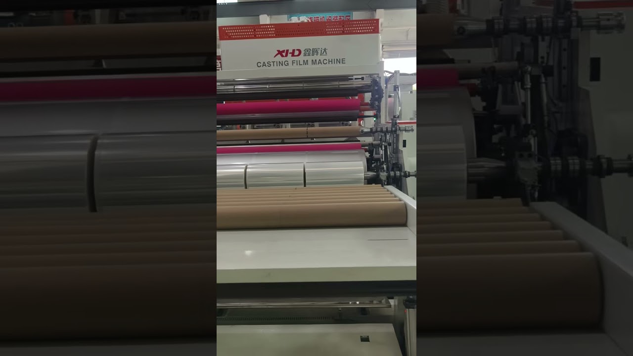 XHD automatic 4 screw 2 meter stretch film machine for jumbo roll stretch film