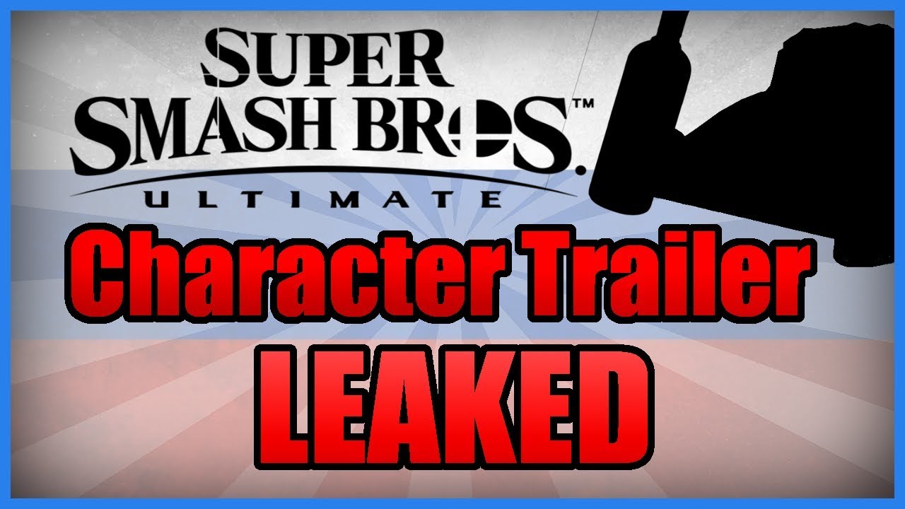 NEW Smash Bros Ultimate DLC Character Trailer and Gameplay Leaked