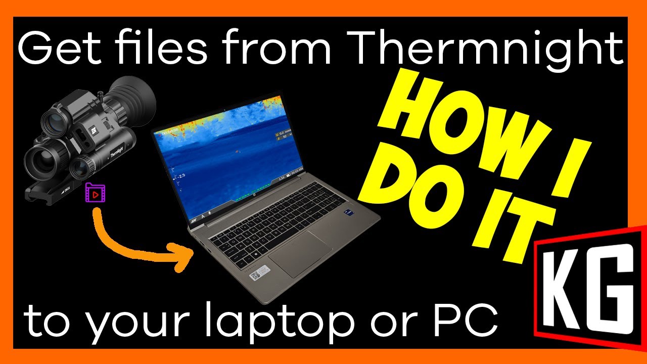 Getting Files from DNT Optics scope to Laptop or PC