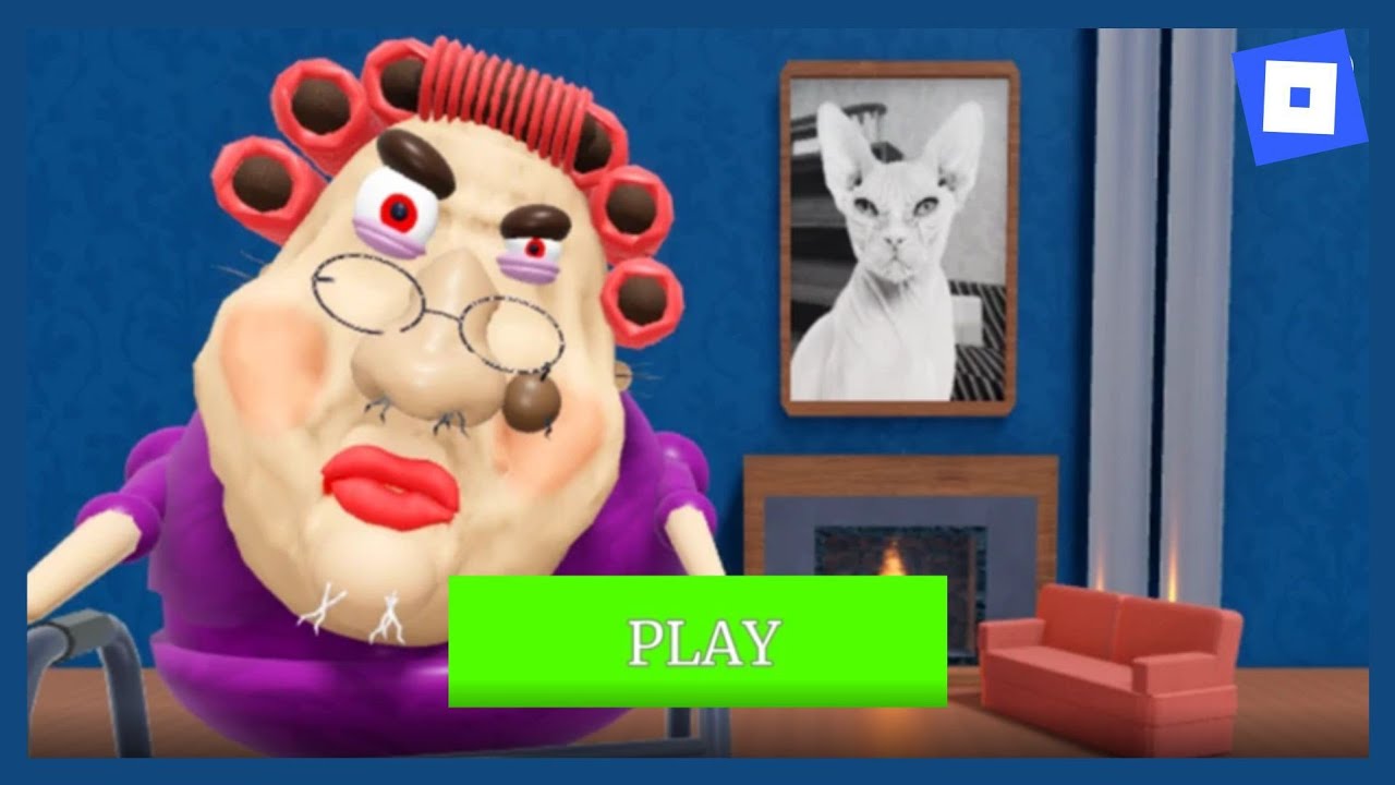 OBBY MELARIKAN DIRI NENEK JAHAT😱‼️| ROBLOX