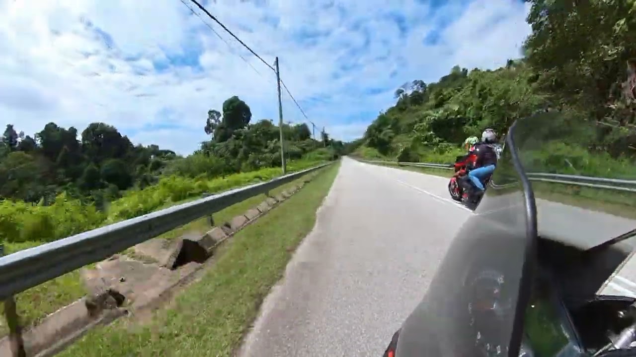Aprilia Shiver 750 Malaysia santai² Ride SG Koyan Part1/3