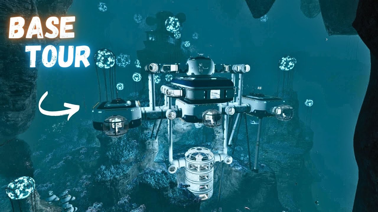 Subnautica Base Tour: Rebuilt Degasi Deep Grand Reef Observatory