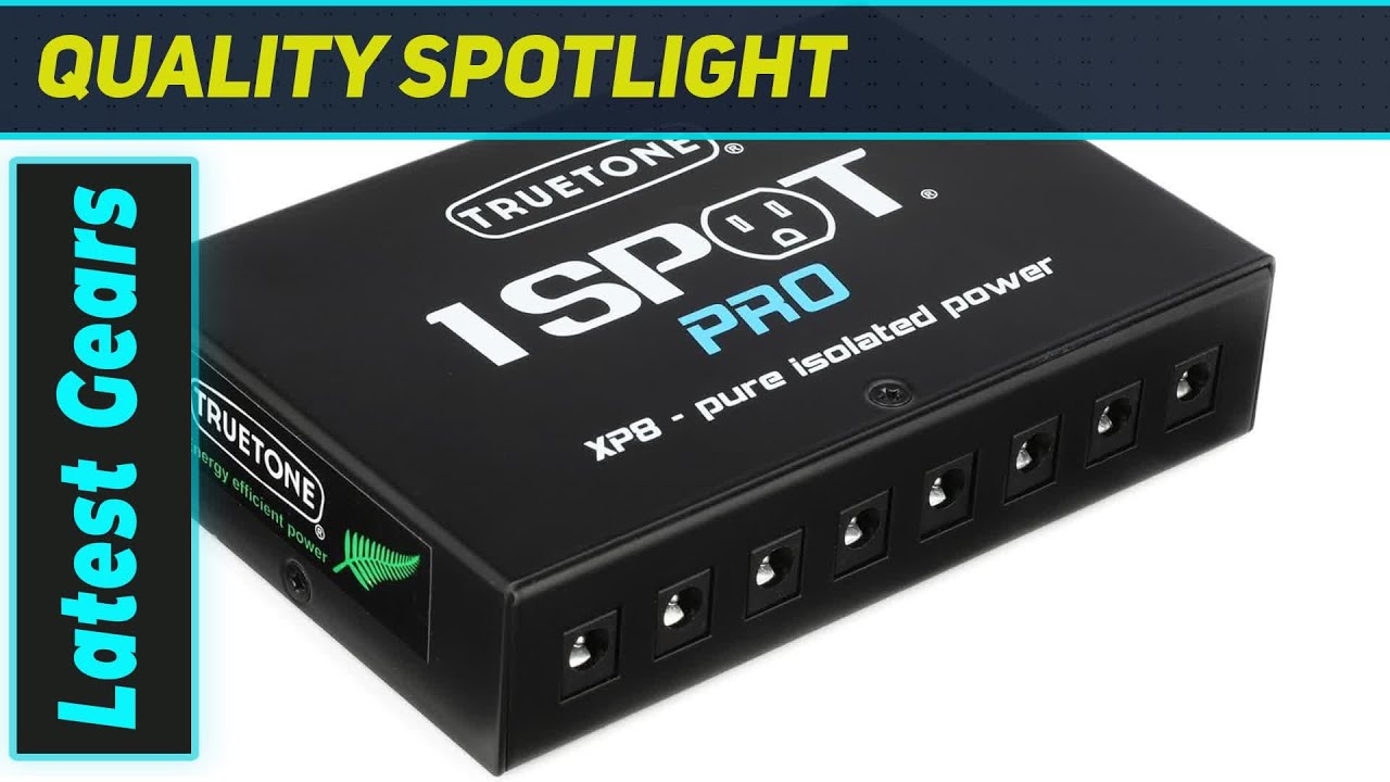 Truetone 1 Spot Pro XP8-PS: Clean Power for Your Compact Pedalboard