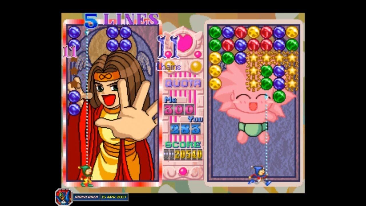 Magical Drop 3/III (2000, PlayStation) - 02 of 37: Magician / I. マジシャン [English][1080p50]