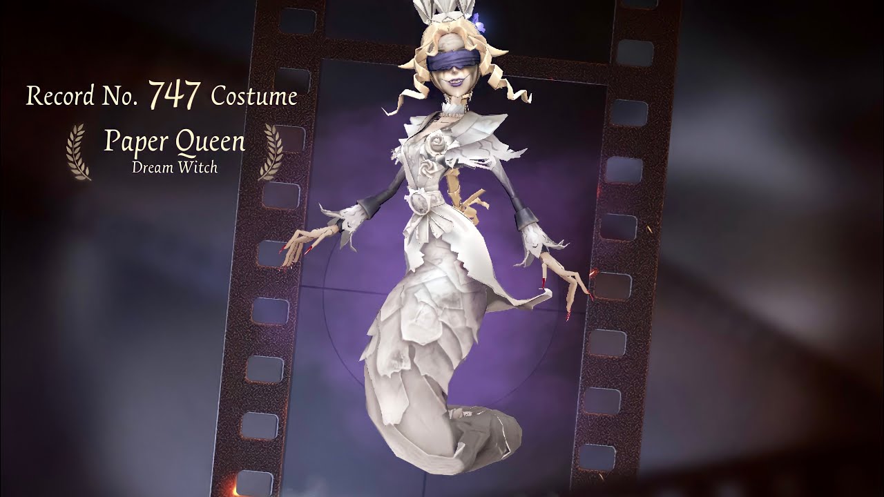 Identity V | S-TIER QUALITY?! | “Paper Queen” New Dream Witch Skin Gameplay