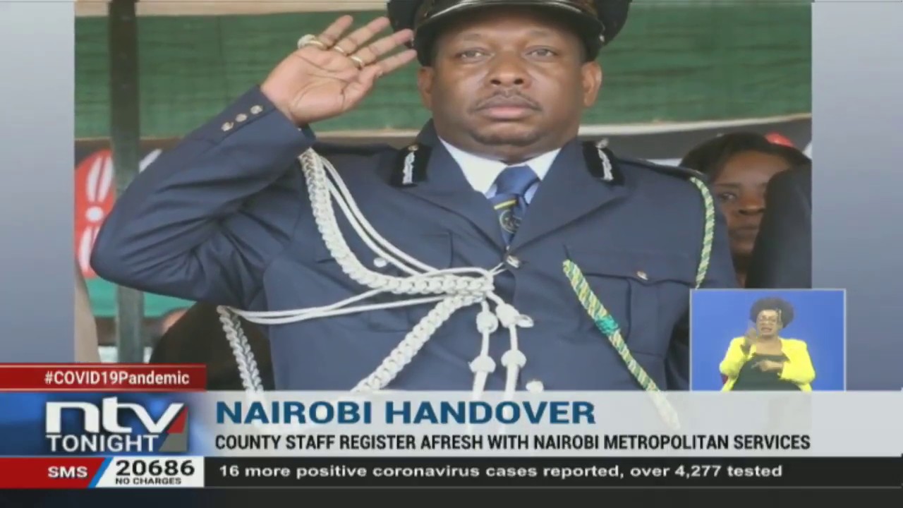 Handover: Nairobi county staff register afresh with Nairobi Metropolitan Services