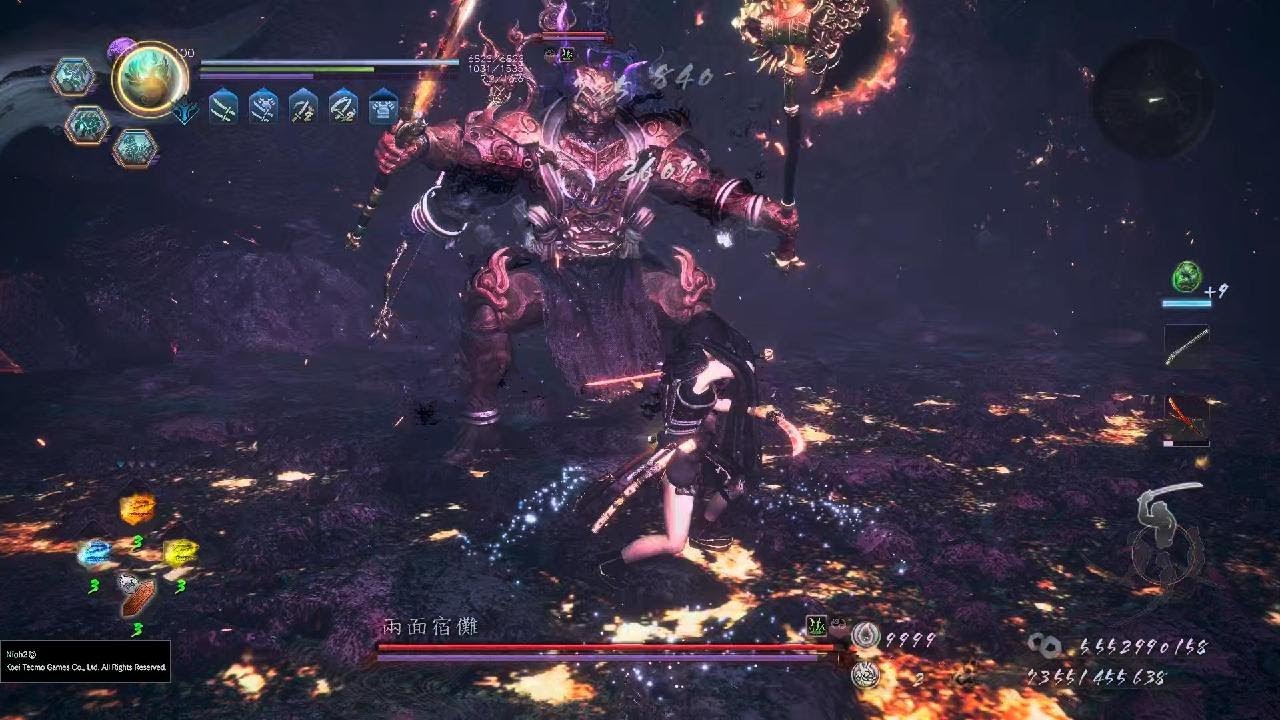 仁王２ 星爆的雙刀  兩面「速癱」