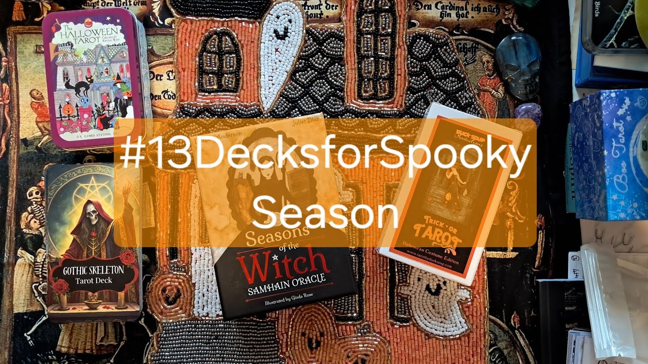 Classic Halloween #13DecksforSpookySeason VR @animalsandarcana  #SpookySeansonTags 