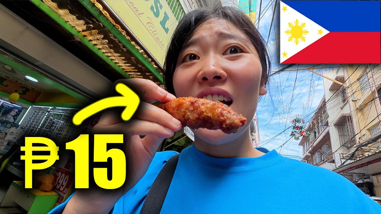 Best Filipino Street Food in Quiapo Market? (Palabok, Magic Water, Siopao,)