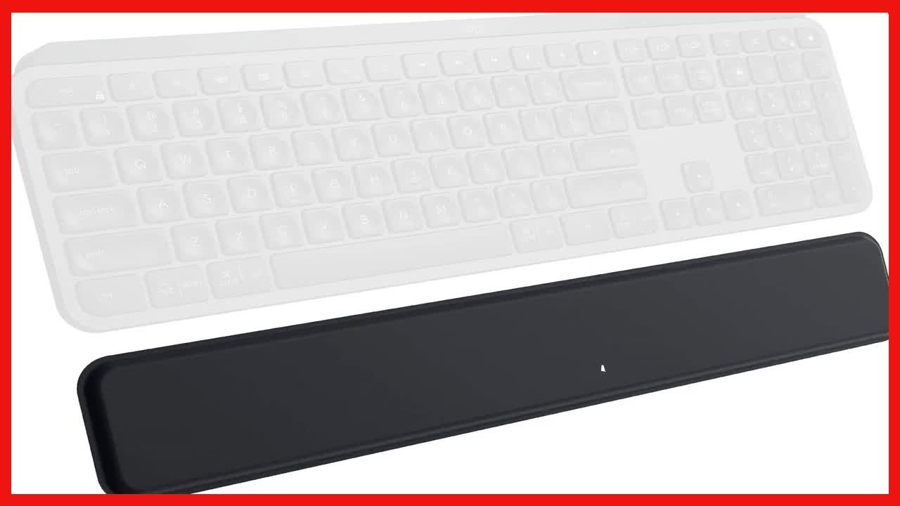 Great product -  Logitech MX Palm Rest for MX Keys, Premium, No-Slip Support for Hours of Comfortabl