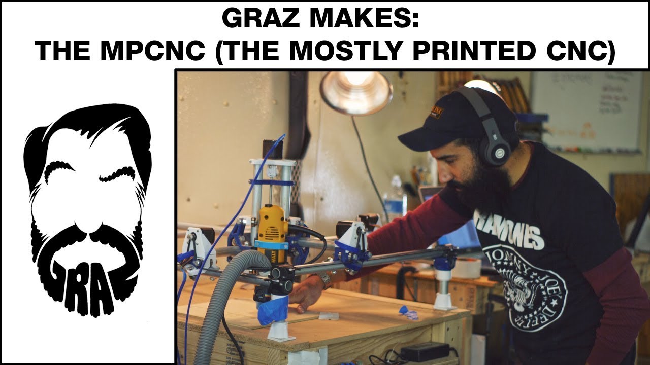Graz Makes: The MPCNC (mostly printed cnc machine)
