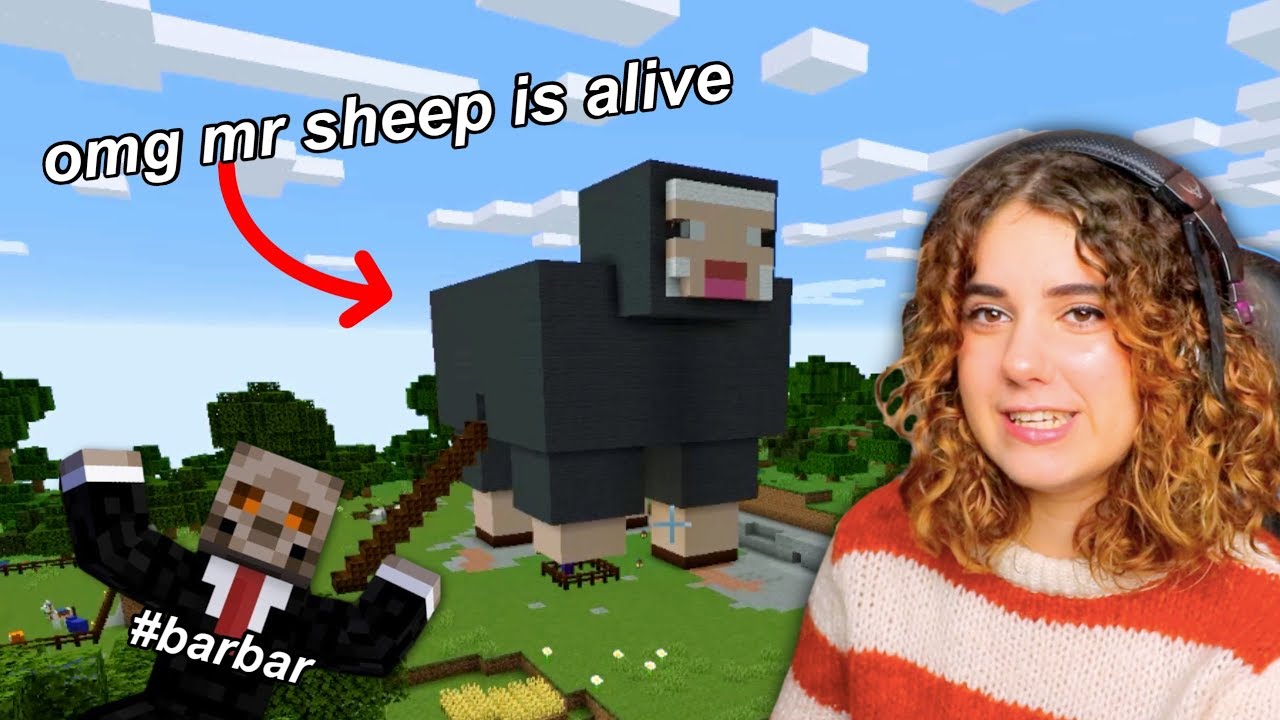 BYGGER ENORM MR SHEEP SÅ ATT JAG KAN BO I HONOM (ft. figgehns dåliga skämt)