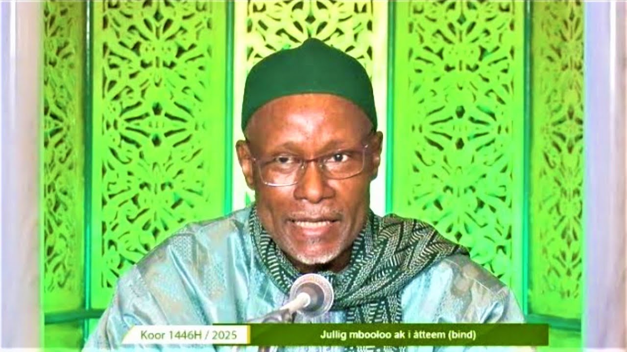 Ramadan 2025 Grande Mosquée de Touba Waxtaanu Koor 25e jour avec Serigne Sidy Mbacke  Abdou Khadre