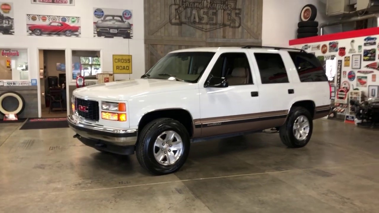 1995 GMC Yukon SLT 4 Door 4WD