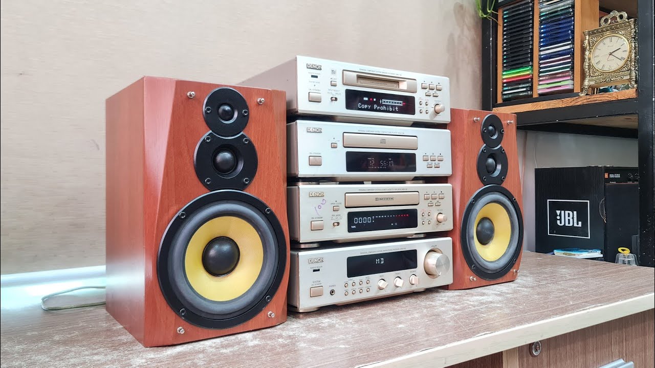 💥Loa 3 Đường Tiếng, Dàn Trung Cao Cấp DENON F100 (Vũ 0908804711)