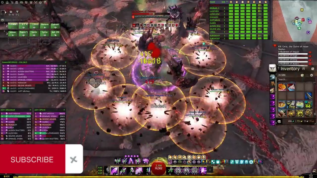 Temple of Febe Legendary Cerus CM | Virtuoso pumping