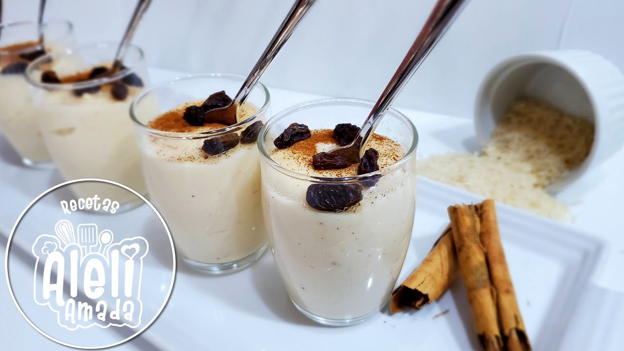 como hacer manjar de arroz  con tres leches con un toque especial | postre estilo veracruz
