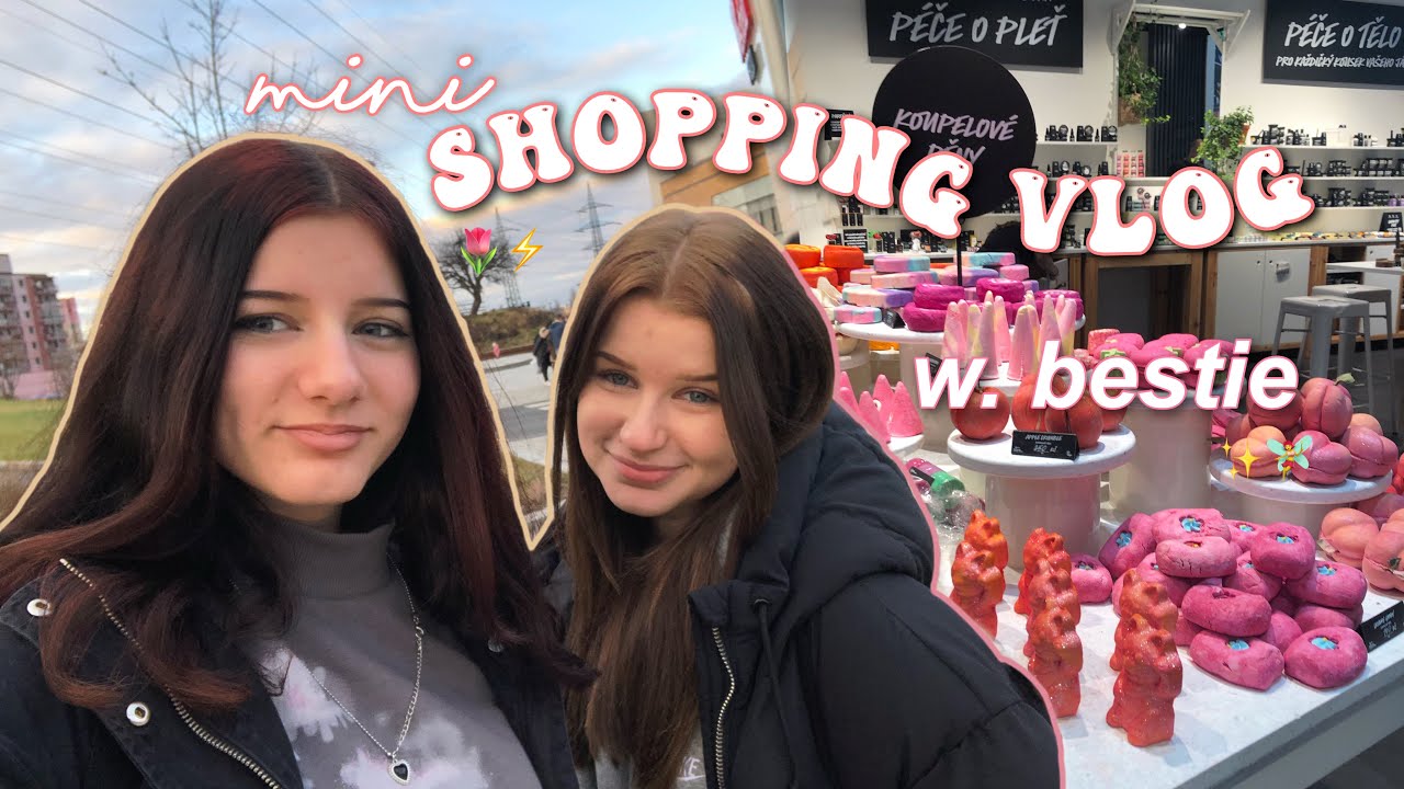 MINI VLOG Z NAKUPOVÁNÍ ⚡️🛍| w. @s_pilatovaa // comebuy,předávání dárečků 😽✨
