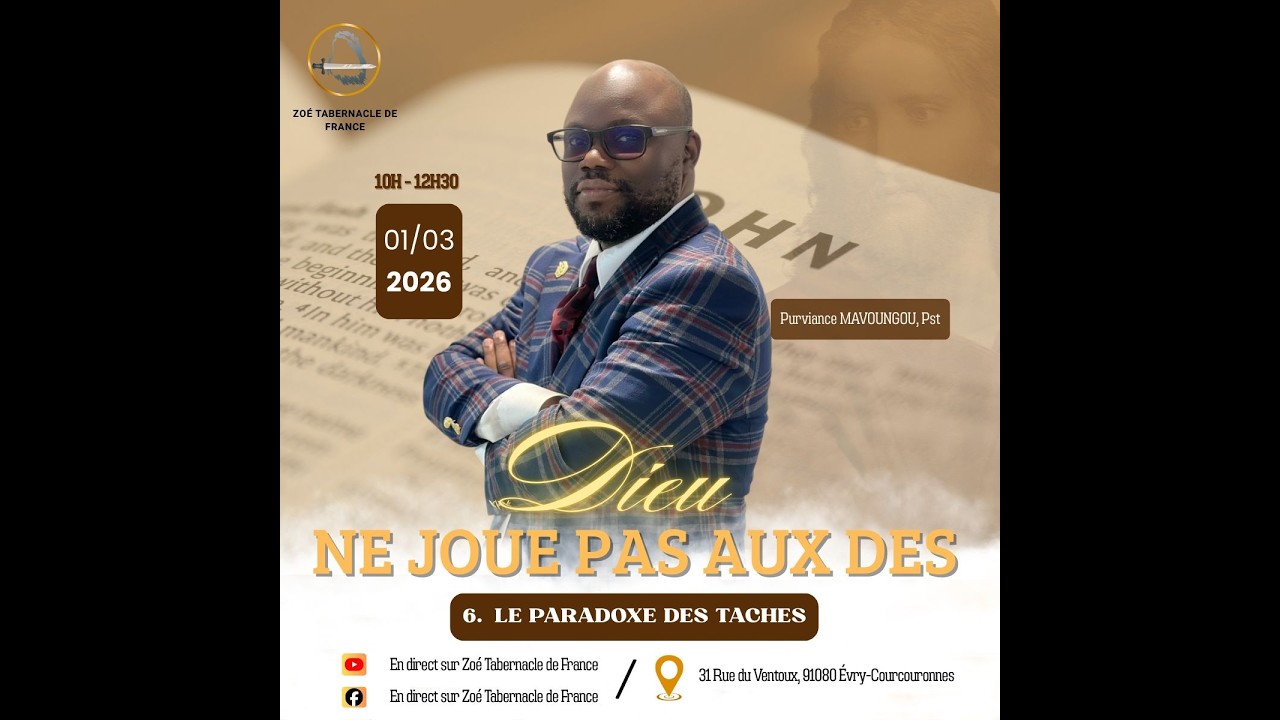 Zoé Tabernacle de France  est en direct !
