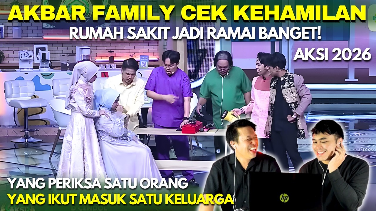 Rumah Sakit Ramai Gara-gara Akbar Family! Cek Kehamilan yang Ikut Sekeluarga di Aksi Indosiar 2026