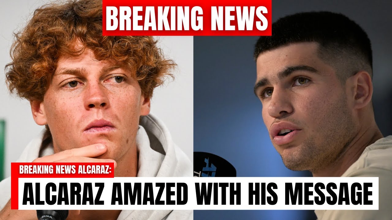 BREAKING: LEAKED the PRIVATE MESSAGE SINNER sent to ALCARAZ during the AUSTRALIAN OPEN