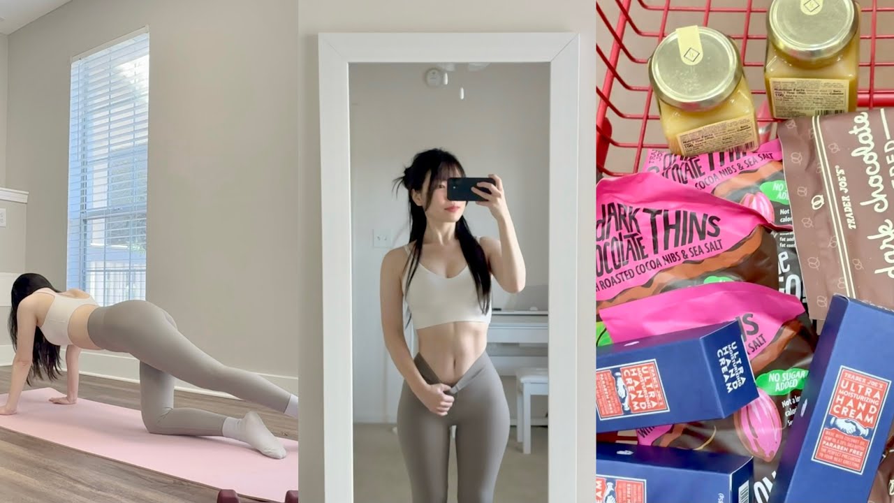 종강한 미국 박사생의 하루 | 하체운동루틴, 허리 23인치 유지하기, 한국 갈 준비, 트레이더 조 선물리스트