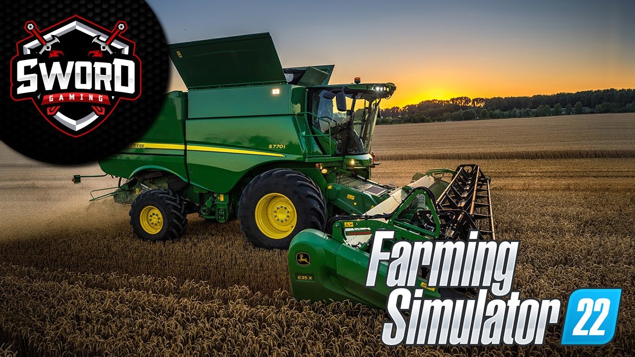 Biçerdöverle Makas Atan Çiftçi  I  Farming Simulator 22  #2