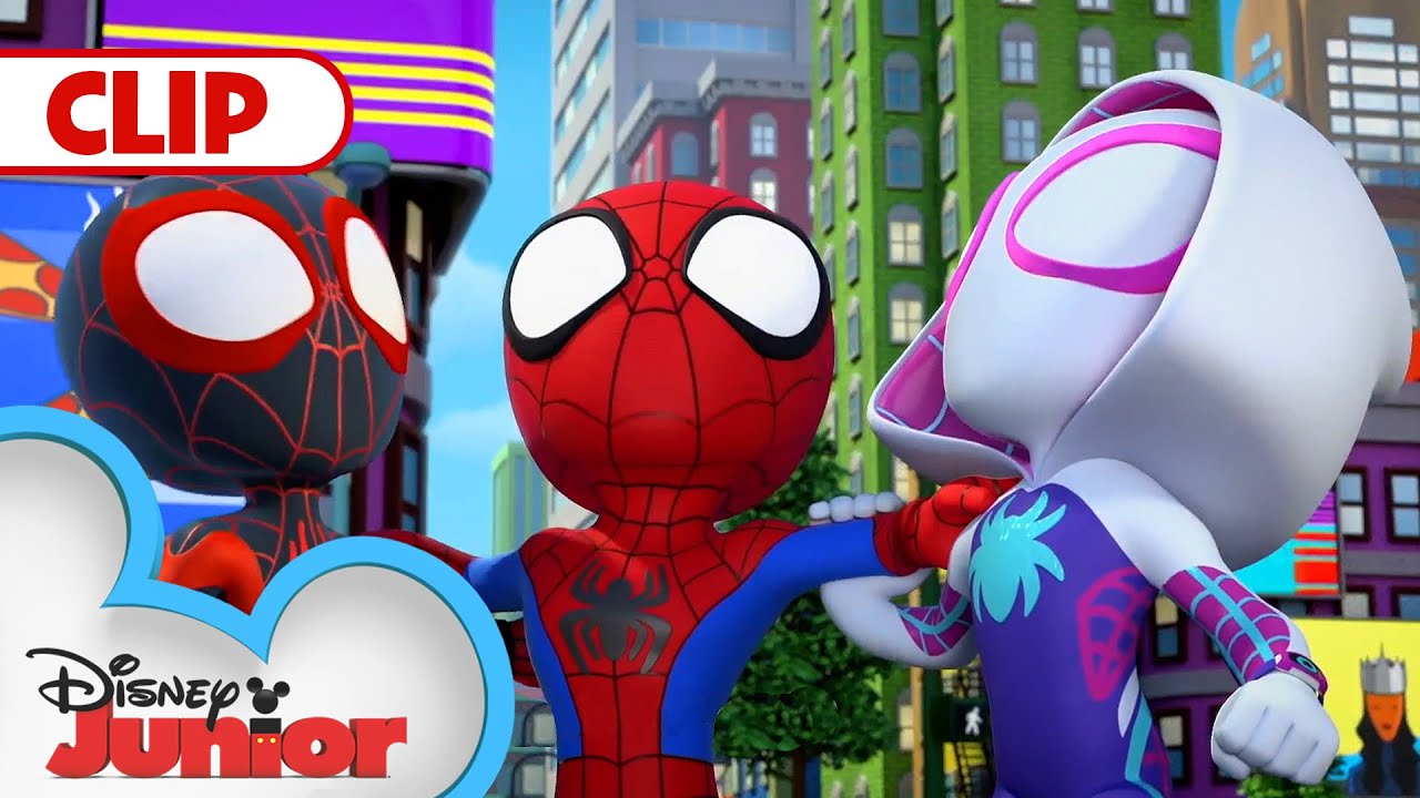 Foam Sweet Foam | Marvel's Spidey and his Amazing Friends | @disneyjunior