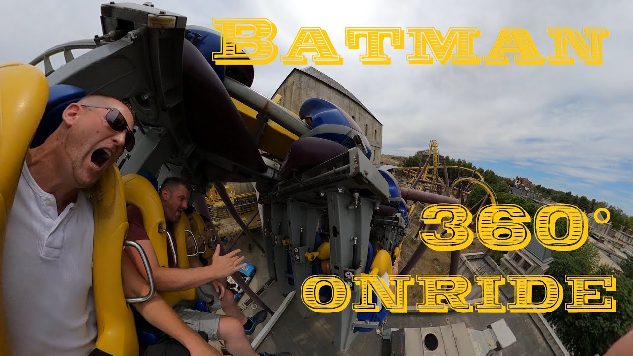 Batman La Fuga [Parque Warner] 360° Onride 2022