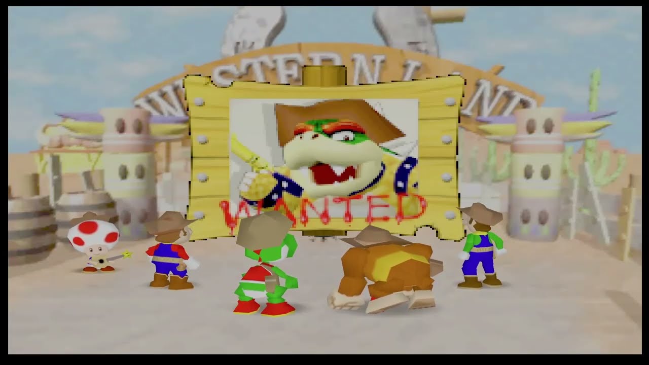 Mario Party 2 - 20 Turns - Luigi v DK v Mario v Yoshi
