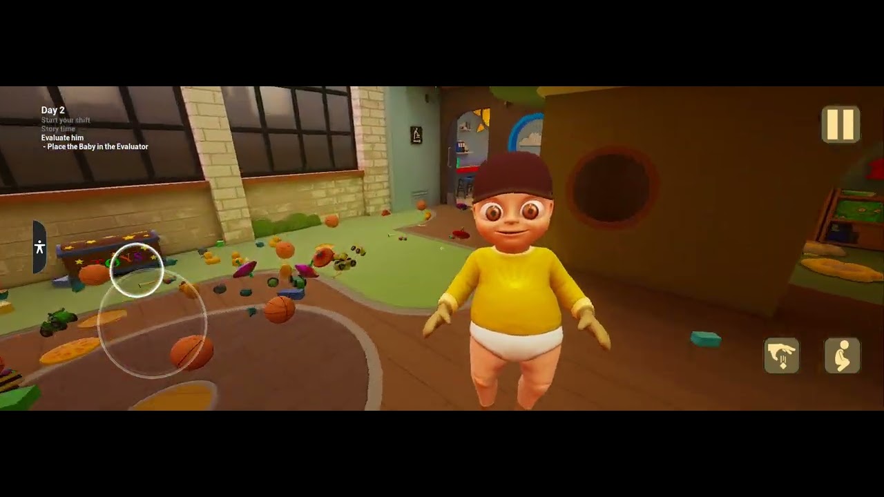 Gameplay of completing the baby in yellow 4th chapter (idea from 