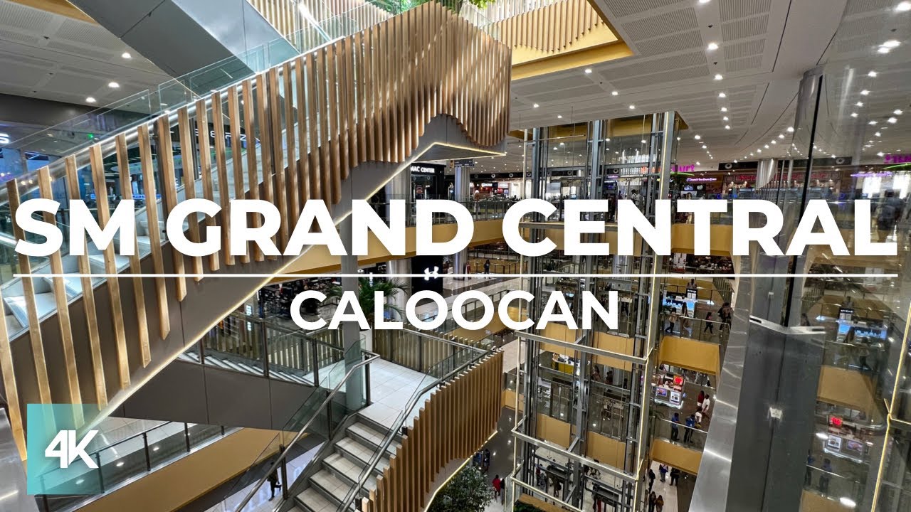 UPDATED SM GRAND CENTRAL FULL WALKING TOUR | Mall in the Philippines Tour | 4K | ETV Walking Tour
