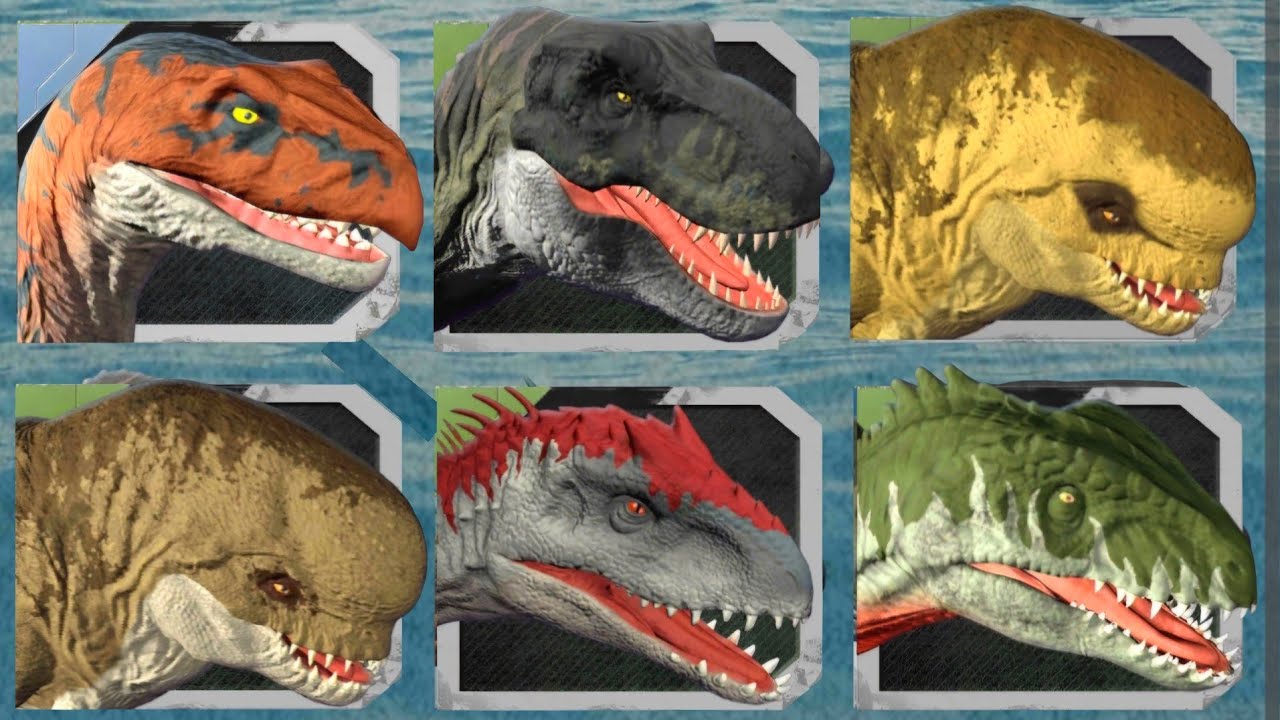 All Jurassic World Rebirth Play App Dinosaurs!! (+Scan Codes)