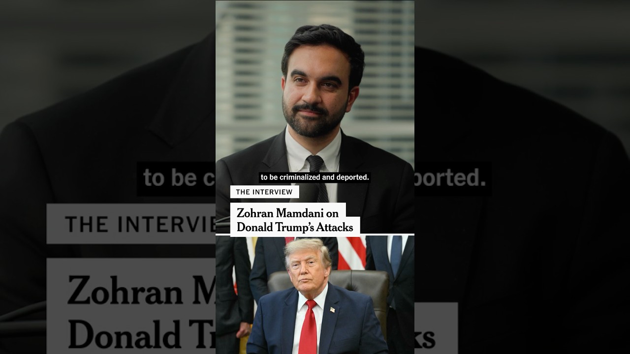 Zohran Mamdani on Donald Trump&rsquo;s Attacks