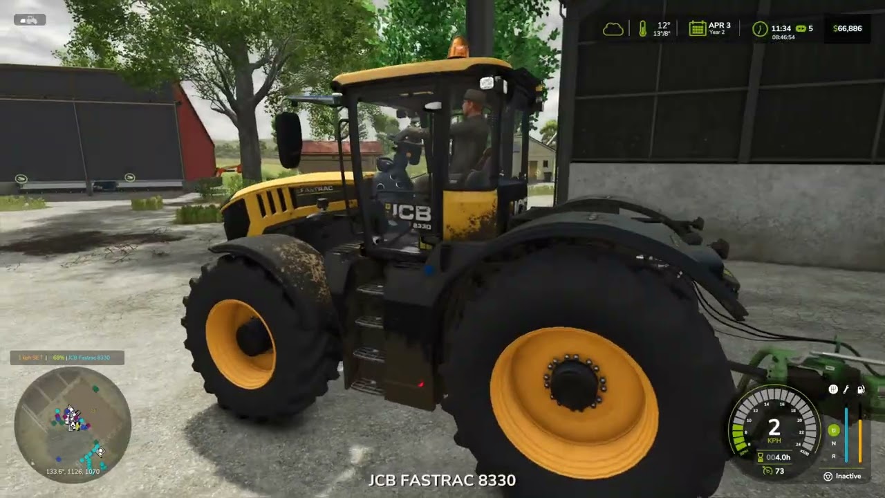 Farming Simulator 25 pt.34   An awkward windrowing ?? !!!