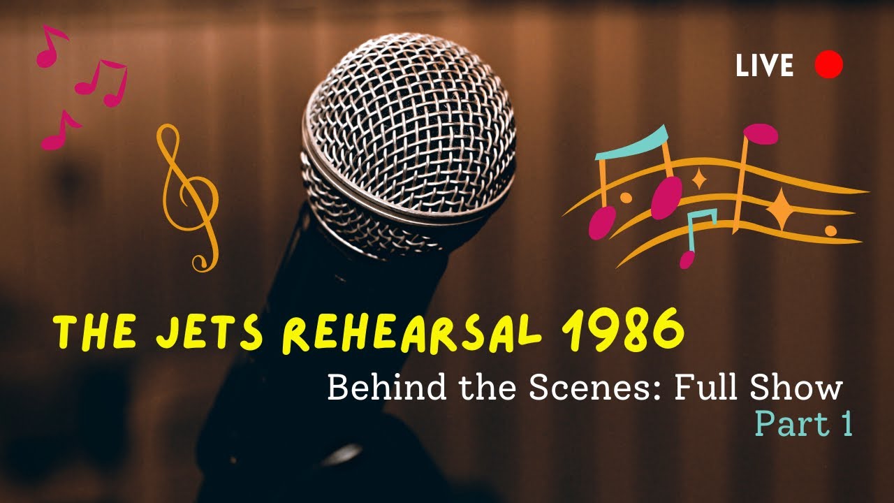 The Jets Rehearsal 1986 Part 1 | Home Video |