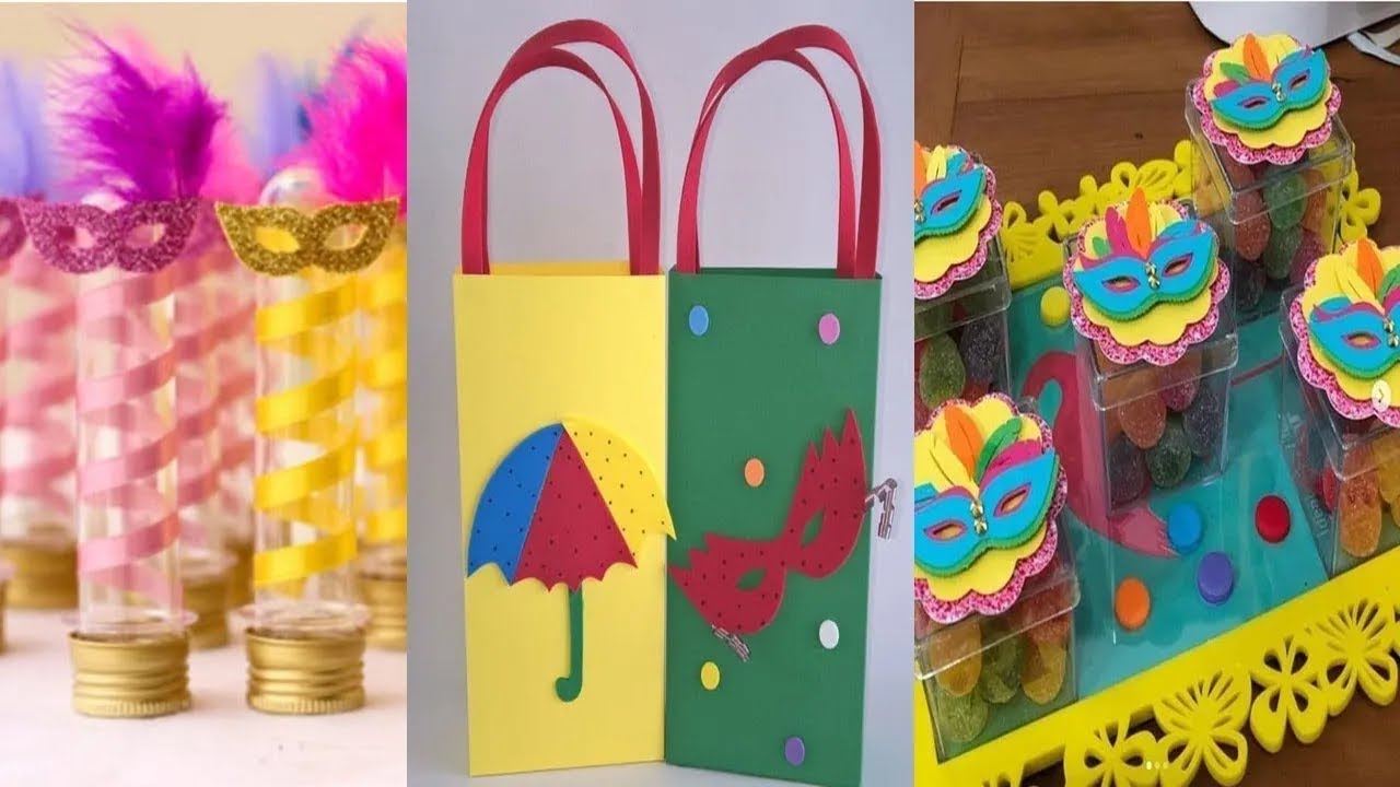 IDEIAS DE LEMBRANCINHAS DE CARNAVAL 1