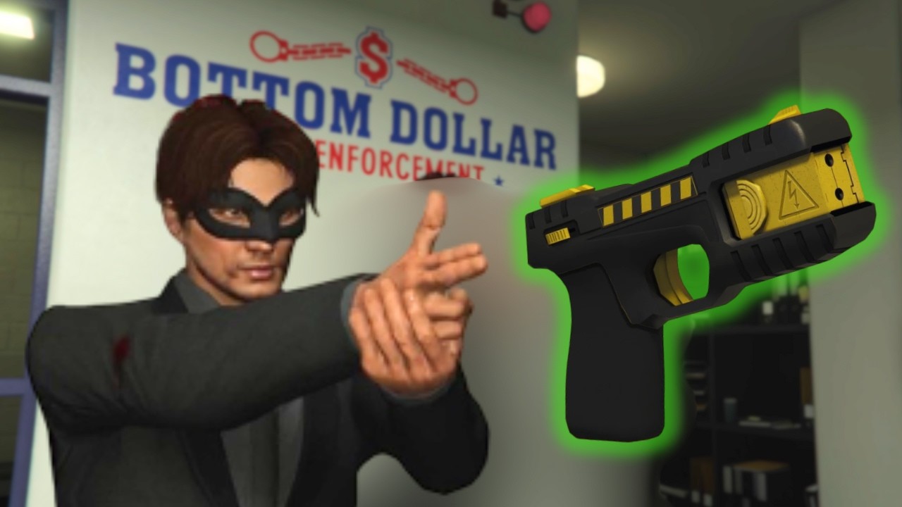 Playing the Bottom Dollar Bounty DLC using only the Stun Gun