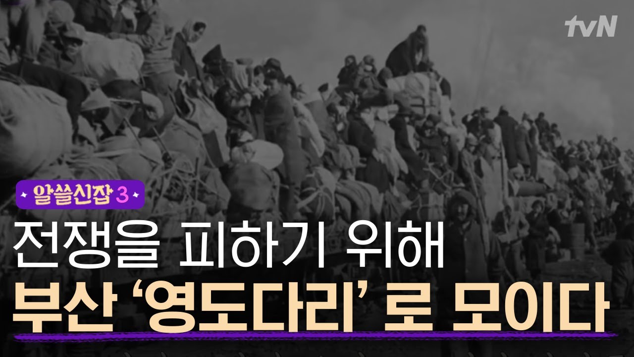 [#알쓸신잡3] 부산 &prime;영도다리&prime;가 피난민들의 만남의 장소가 된 이유