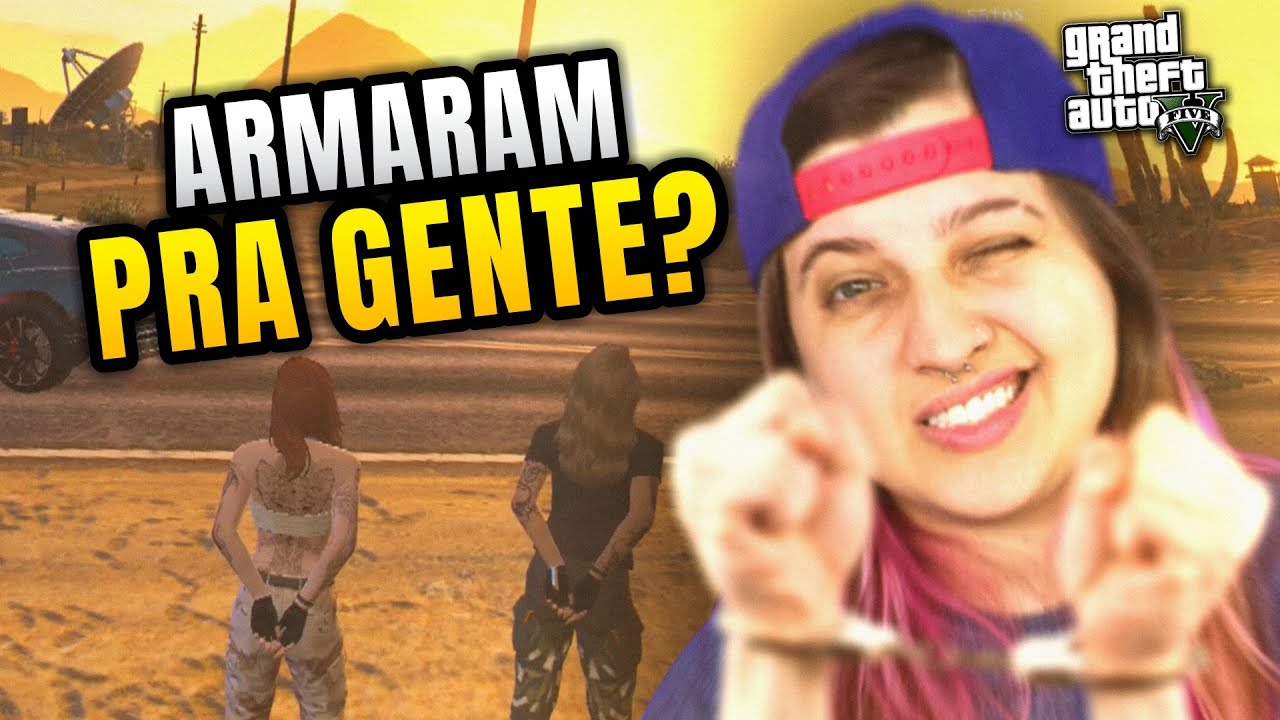 FOMOS PEGAS NO LOCAL DE UM CRIME! - GTA RP