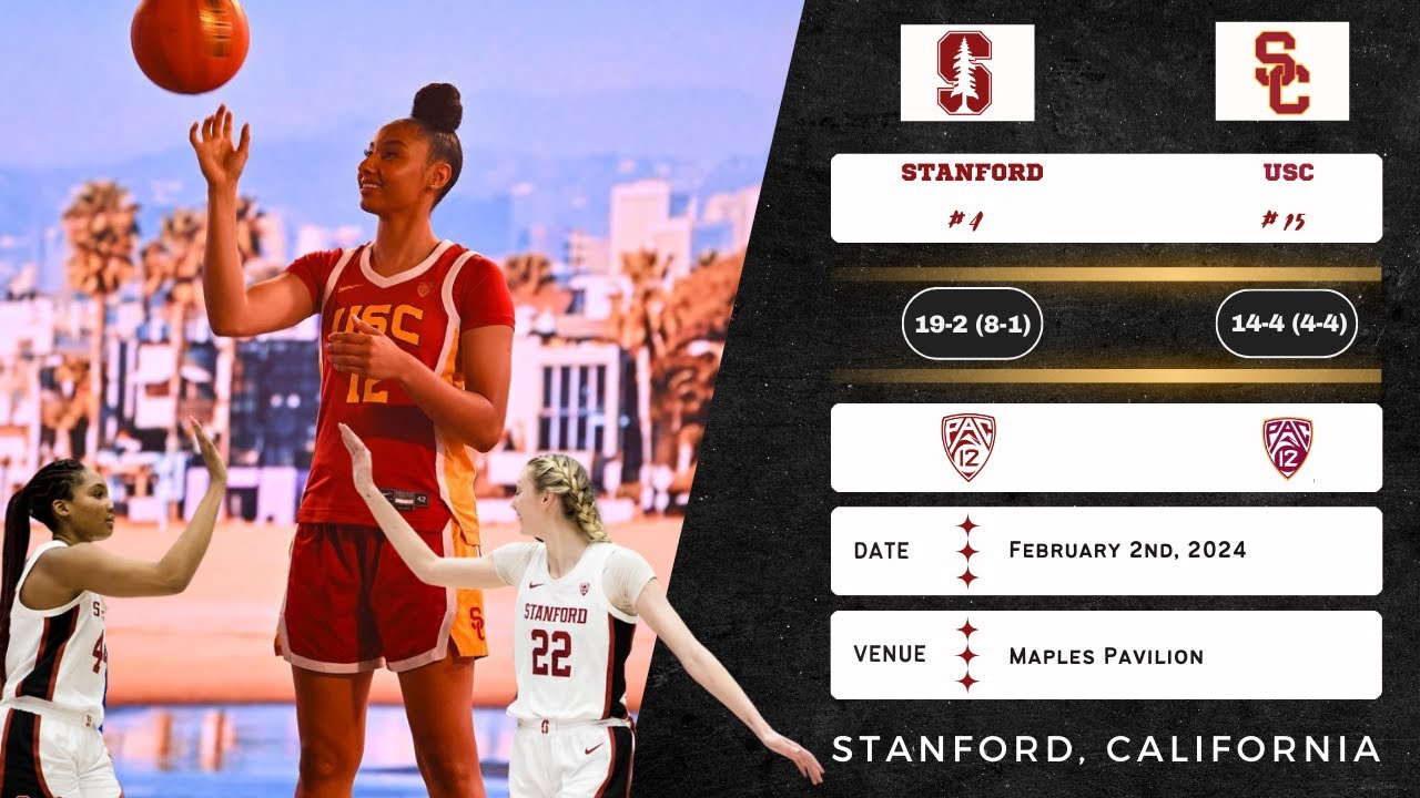 No. 4 Stanford vs No. 15 USC | Pac-12 | 2.2.24