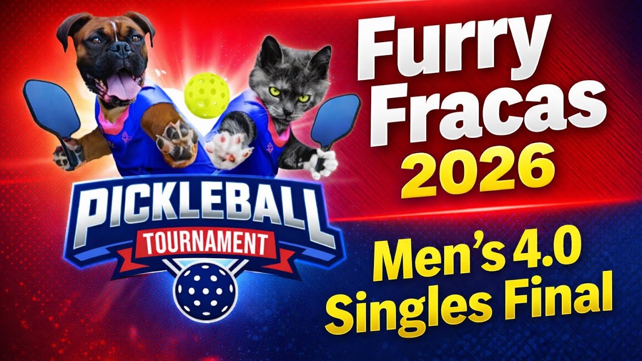 Furry Fracas 2026 | Men’s 4.0 Singles Final