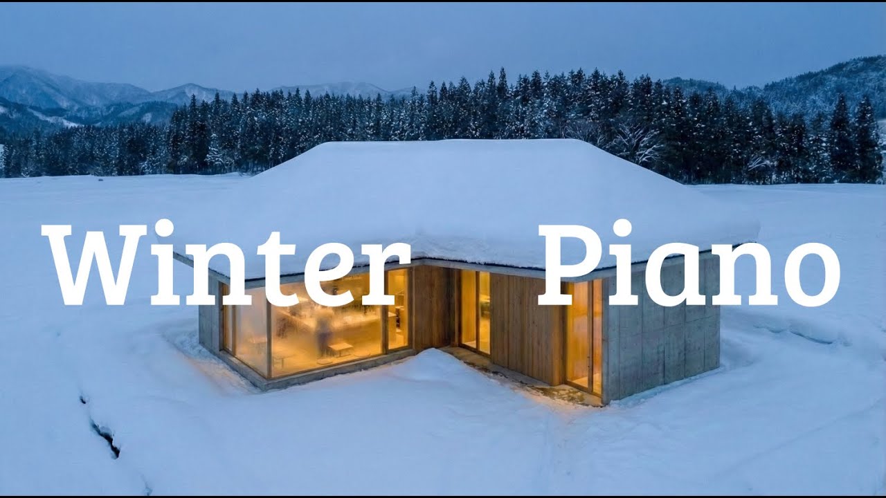 [힐링 피아노] 잠 안 올 때 듣는 차분한 수면 음악 | Winter Piano BGM | 공부할 때 듣는 음악