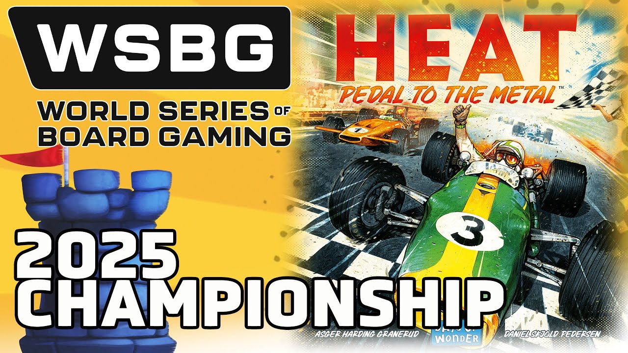 Heat: Pedal to the Metal Ring Championship - World Series of Board Gaming 2025
