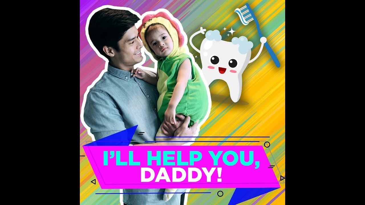 I’ll help you, daddy | KAMI | Jc De Vera’s daughter Lana Athena is a very caring little lady