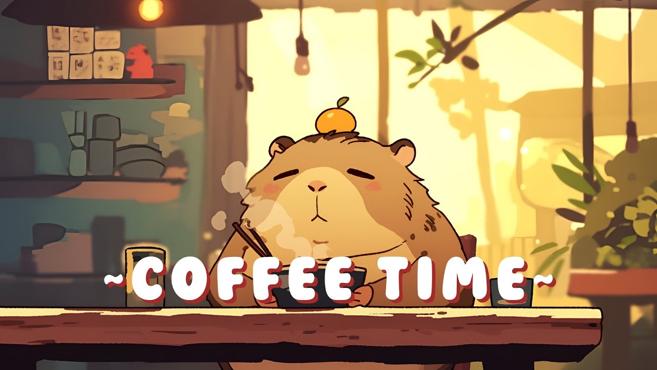 Capybara Lofi Collection - Relaxing Beats to Study/Sleep/Chill ~ Zen Moments ~ 🎵 | Non Stop Music