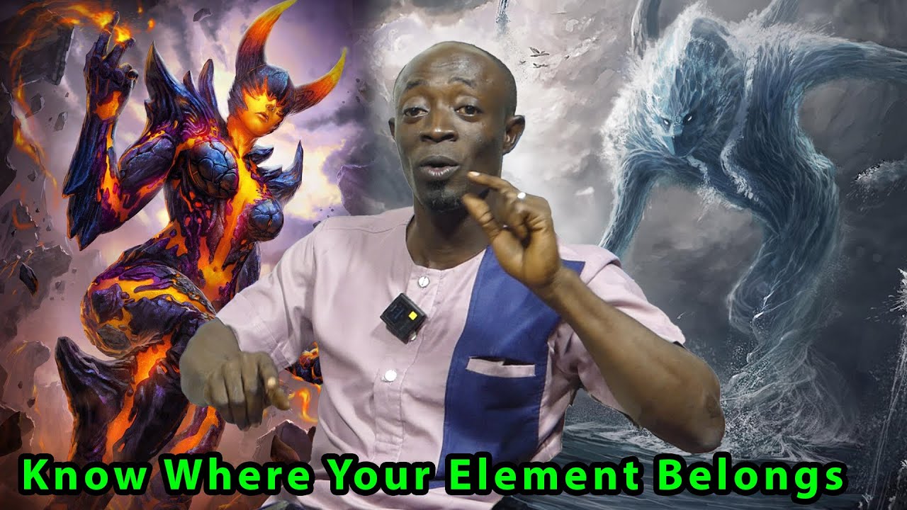Check if you are Fire Element or Water Element | Rev. Afrifa Vs Akua Harmony | Spiritual on Efie Nse