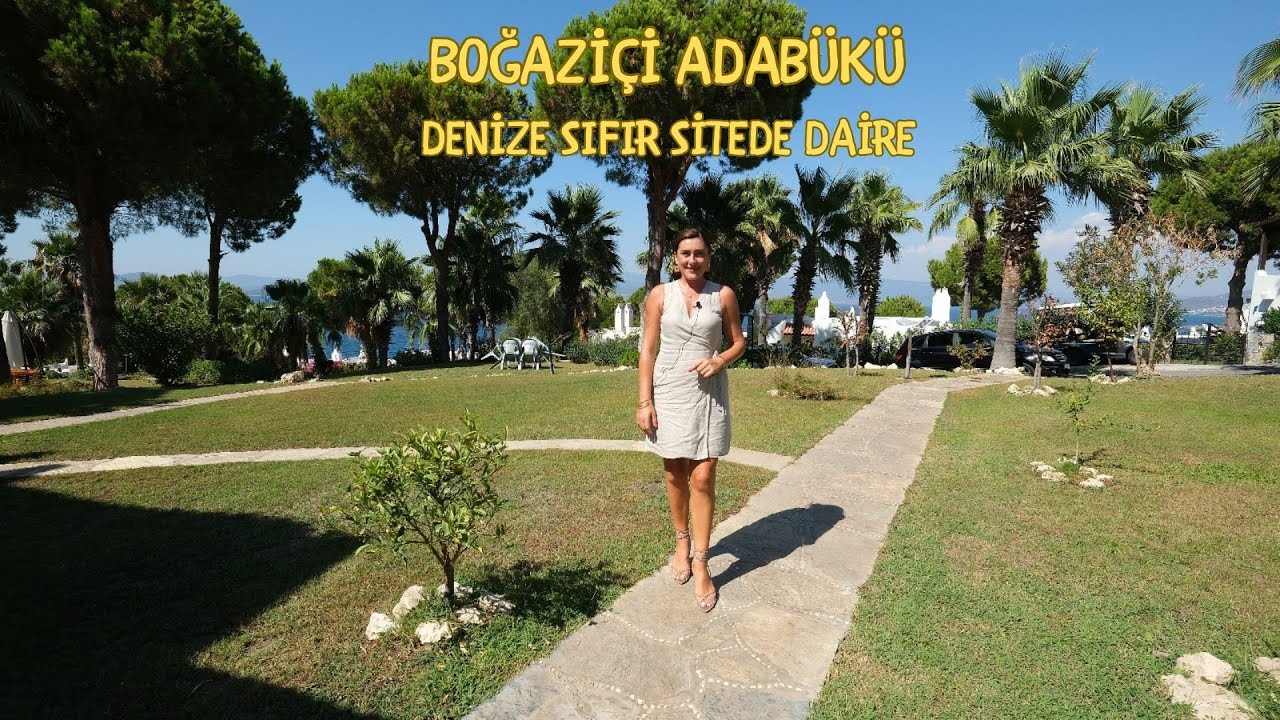 Maya Tatil Köyü Denize Sıfır Site Manzaralı Bahçeli 3+1 Daire