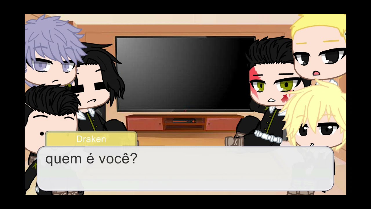 Fundadores da Toman passado reagindo ao rap fundadores da Toman (gacha club) {Ju animes}