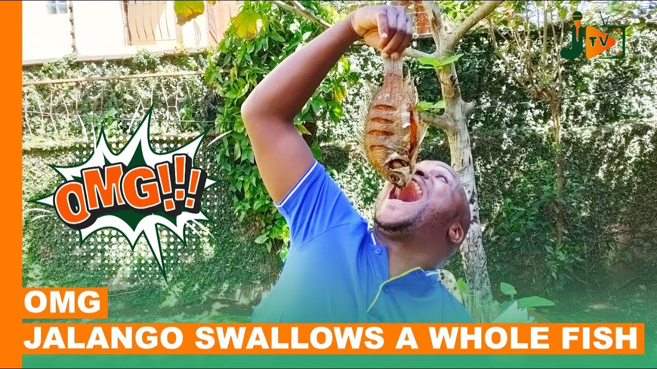How Jalang'o Swallowed A Whole Fish #JalangoTV